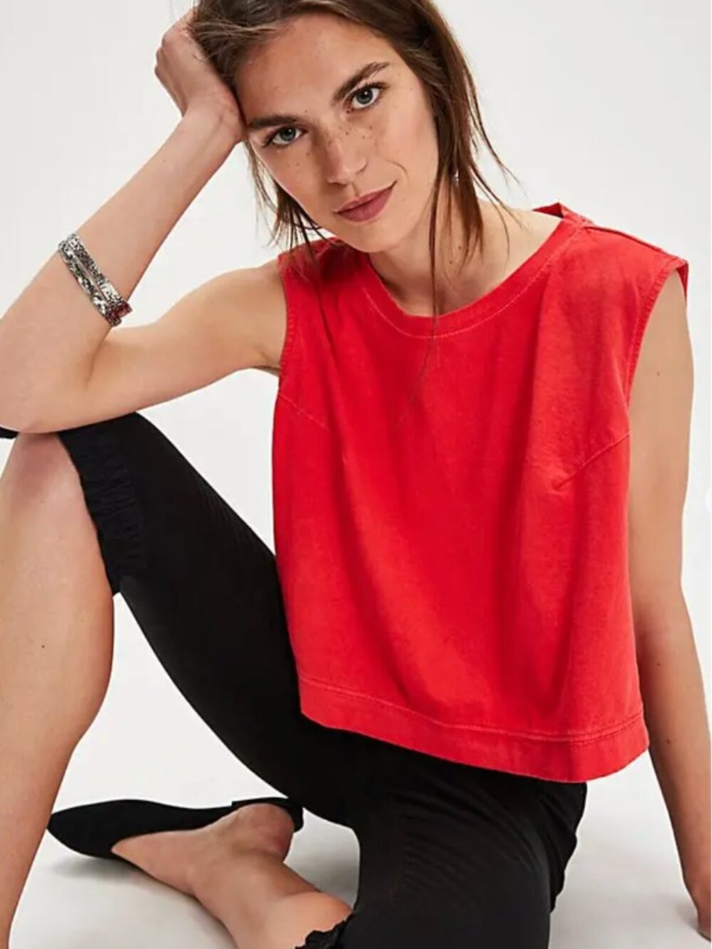 NWT We The Free Willoughby Swing Tank- "Fiery Red".- S (Fits to L)-  MSRP $58